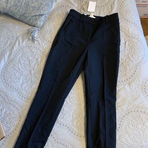 Ankle length black H&M work pants